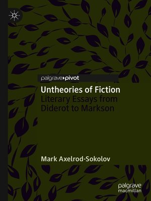 cover image of Untheories of Fiction